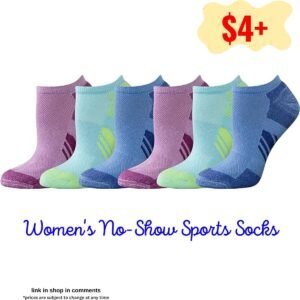 Women's No-Show Sports Socks