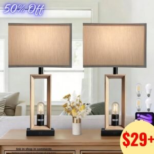 Table Lamps Set of 2