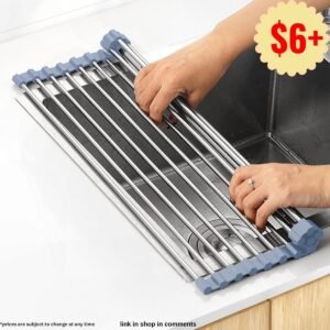 Over The Sink Dish Drying Rack
