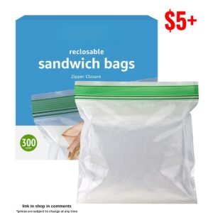 Zipper Sandwich Storage Bags