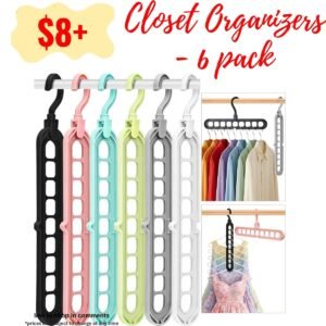 Closet Organizers - 6 pack