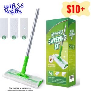 Sweeper Mop with 36 Refills