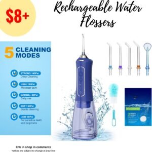 Rechargeable Water Flossers
