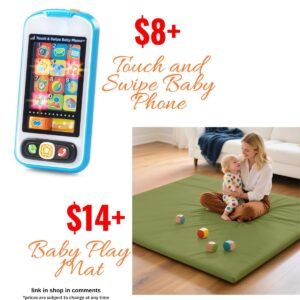 Touch and Swipe Baby Phone | Baby Play Mat