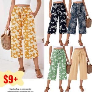 Women's Wide Leg Palazzo Pants