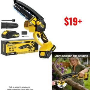 6-Inch Mini Cordless Chainsaw