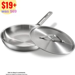 Stainless Steel Frying Pan