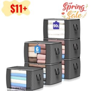 Large Storage Bags - 6 pack