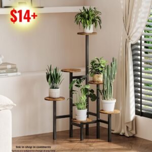 6 Tier Corner Plant Stand