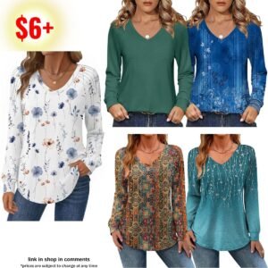 Womens Long Sleeve Tops