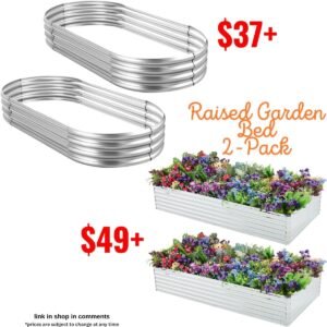 Raised Garden Bed - 2 Pack