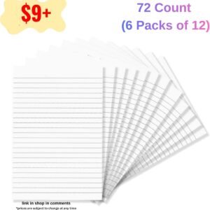 Ruled Writing Pad