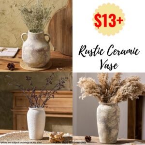 Rustic Large Ceramic Vase