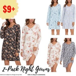 2-Pack Night Gowns