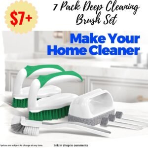 7 Pack Deep Cleaning Brush Set