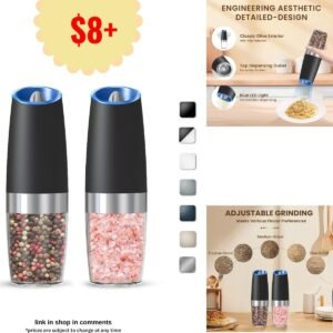 Electric Salt And Pepper Grinder