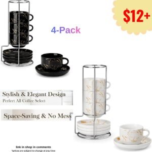 Stackable Cappuccino Cup