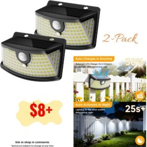 Solar Motion Sensor Lights