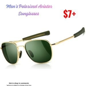 Men's Polarized Aviator Sunglasses