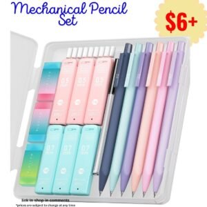 Mechanical Pencil Set  - 6pcs