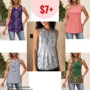 Womens Sleeveless Tops