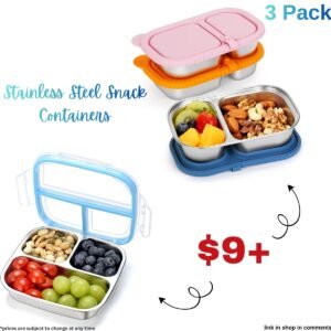 Stainless Steel Snack Containers