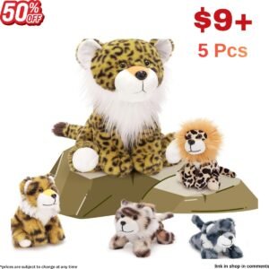 5 Pcs Stuffed Animals
