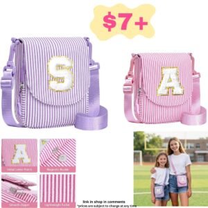 Initial Crossbody Bag