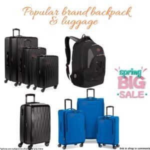 Popular brand backpack & luggage