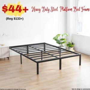Heavy Duty Steel  Platform Bed Frame