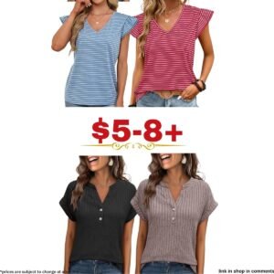 Womens Short Sleeve Tops