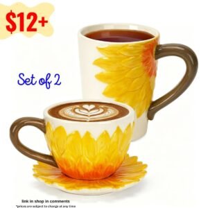 Ceramic Tea Cup Set of 2