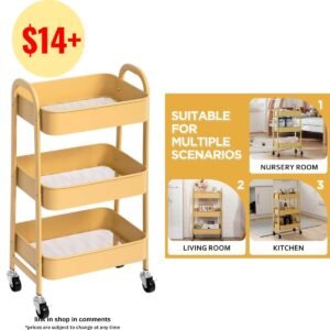 3 Tier Rolling Cart