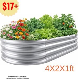 Galvanized Raised Garden Bed