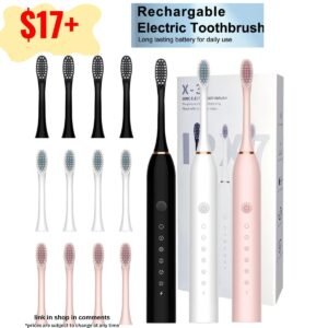 3 Pack Electric Toothbrush