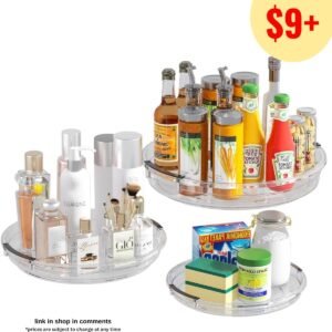 3 Pack Lazy Susan Organizer