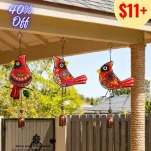 Cardinal Wind Chimes