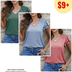 Women's Casual Short Sleeve Tops