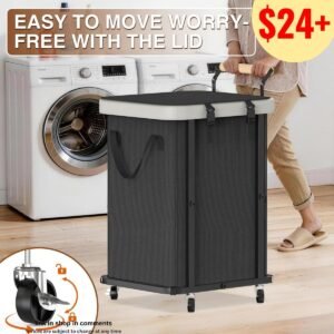Laundry Hamper with Lid