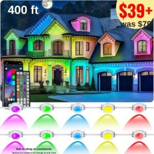400Ft Permanent Outdoor Lights