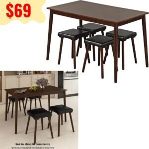 5-Piece Dining Table Set