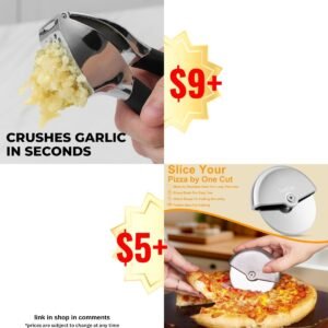 Garlic Crusher | Pizza Cutter