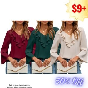 V Neck Business Shirts