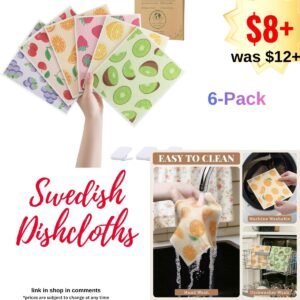 Swedish Dishcloths for Kitchen