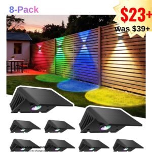 Solar Fence Lights
