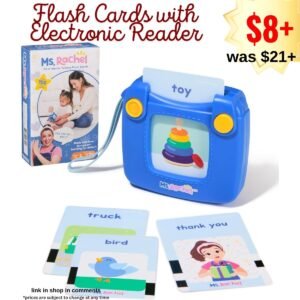 Flash Cards with Electronic Reader