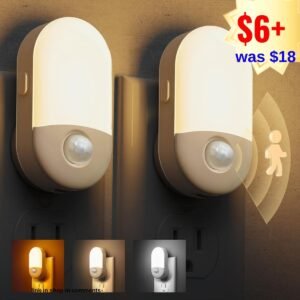 LED Motion Sensor Night Light