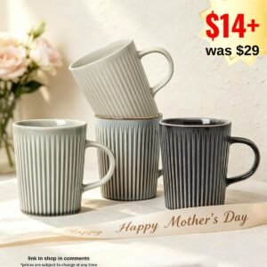 Coffee Mugs Set of 4