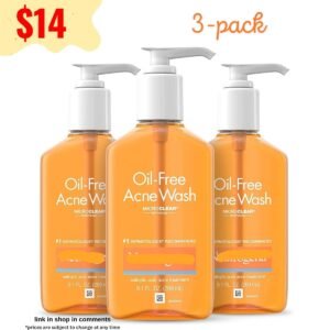 3-pack face wash