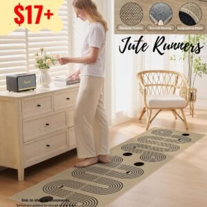 Indoor/outdoor Jute Runner Rug